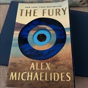 The Fury by Alex Michaelides, paperback best selling book